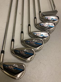 Callaway XR Custom Irons, Driver, 3 Wood & 3&4 Hybrids