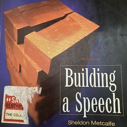 Building A Speech 