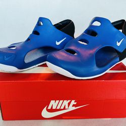 Nike Sunray Protect 3 Water Shoes  Size 3 Y  (Blue/Black)