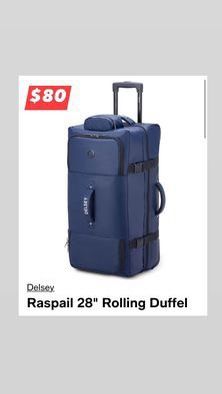 Delsey. Raspail 28" Rolling Duffel