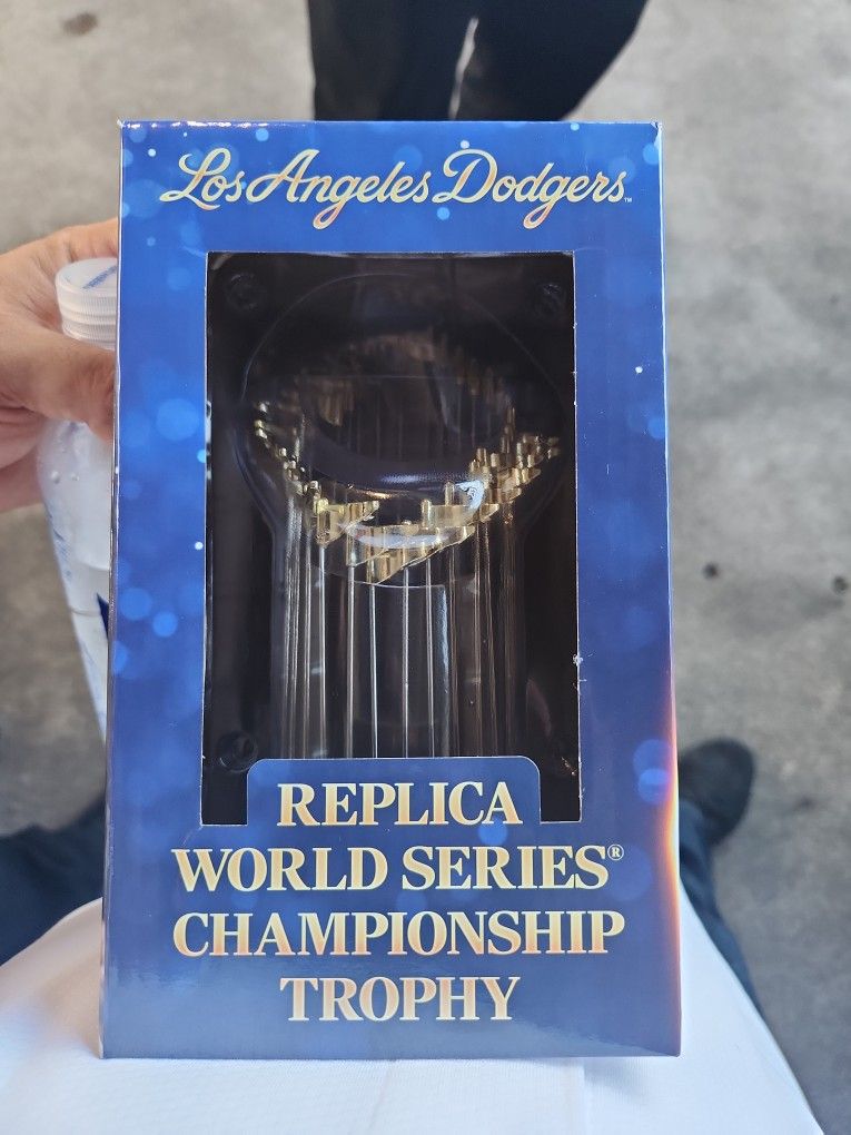 Dodgers Replica Trophy