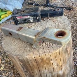 1 1/2” To 2” Adapter and then a 2 inch trailer hitch