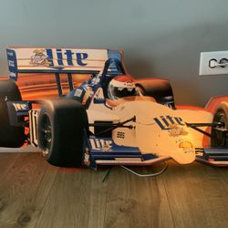 Miller Lite  Indy Car Lighted Beer Sign