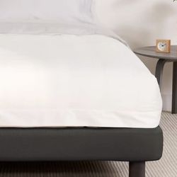 Casper Queen Size Modern Upholstered Bed Base Frame 