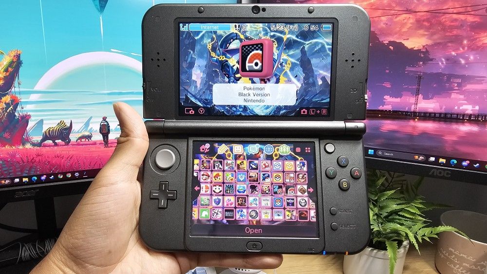 new Nintendo 3DS XL top IPS Screen with Games