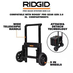 Rigid Telescopic Handle With Wheels Pro Gear Gen 2.0