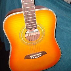 Oscar  3/4 guitar used nice decent no case 