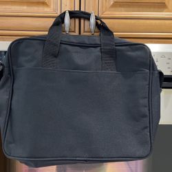 Leeds Nylon Black Satchel