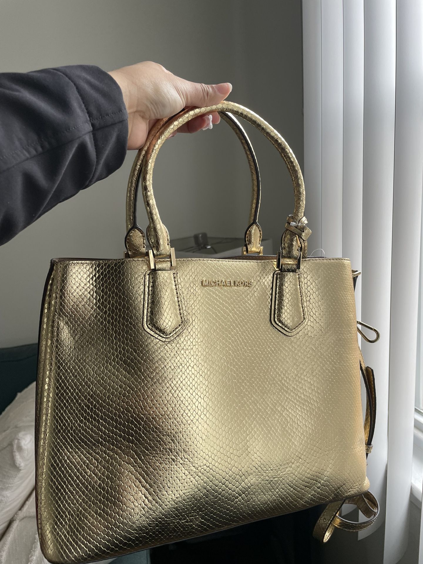 Michael Kors Gold Bag