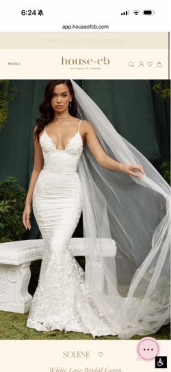 House of CB wedding dress