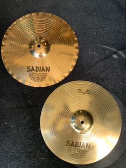Sabian Vault Custom Shop One of a kind 14” Hi Hat Drum Cymbals Retails for $949