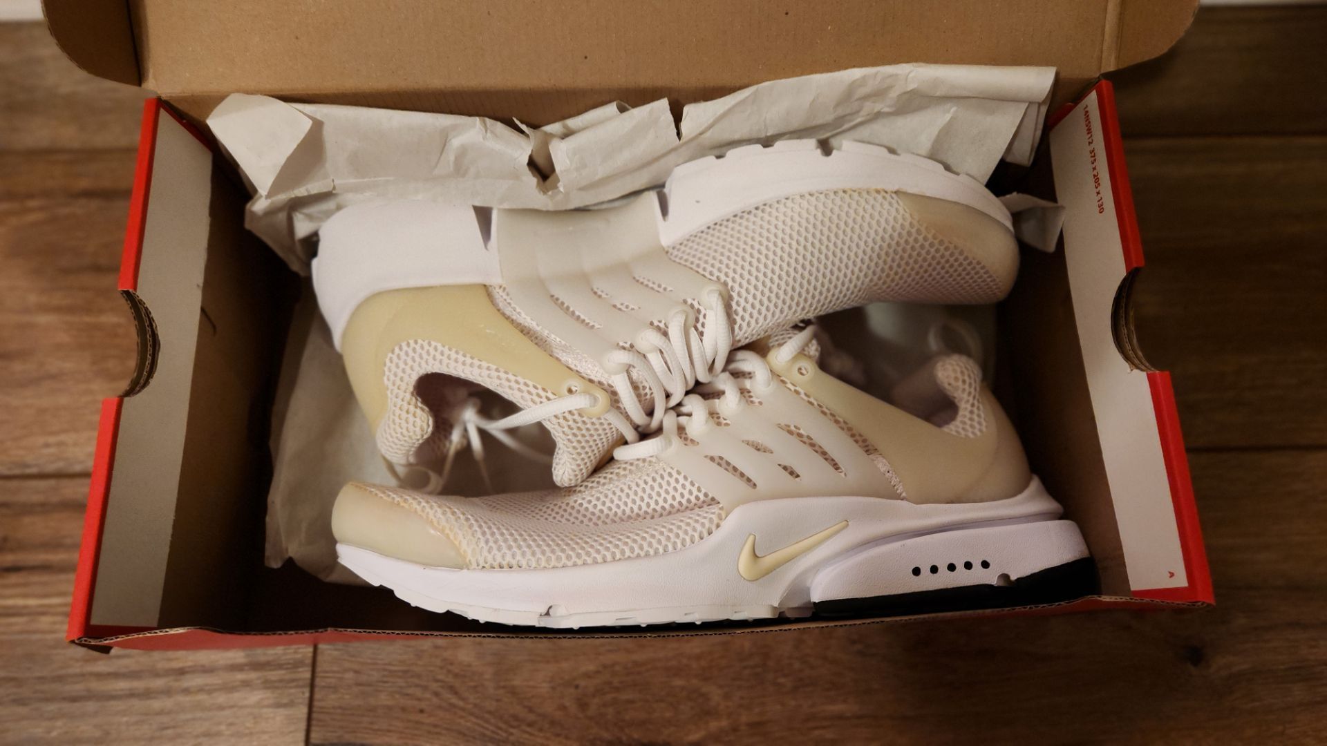 **NEW** Nike Air Presto 848132-100 men's 12 Triple White