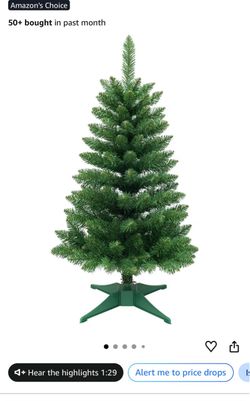 4 foot Christmas tree