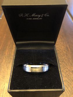 Men Triton Tungsten Ring  