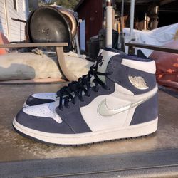 Nike Air Jordan Retro 1 High COJP Midnight Navy Size 9 