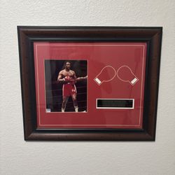 George Foreman signed picture