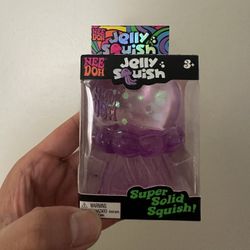 Needoh Jellyfish Jelly Squish Purple- NEW 2026