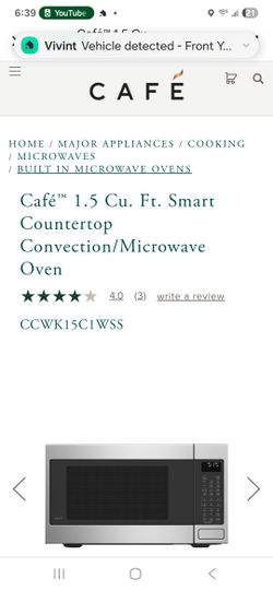 Cafe 1.5 Cu. Ft. Smart Countertop Conventional/ Microwave Oven