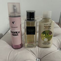 Lotion And Perfume Lot