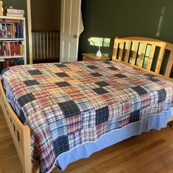 Ethan Allen Maple Full Bedroom Set 