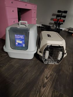 Cat litter box and carrier