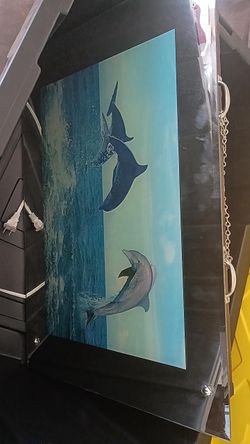 Dolphins wall decor