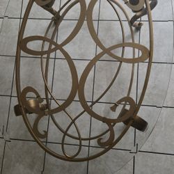 Metal Coffee Table With Glass Top