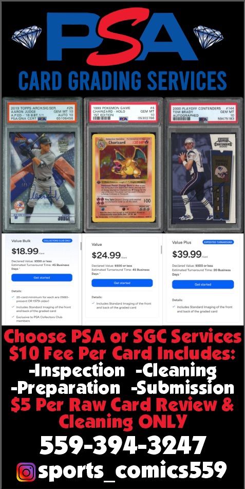 Cards Buy Sell Trade Grade