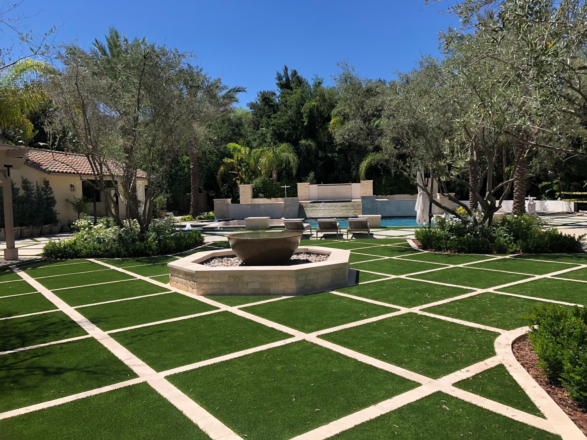Artificial Turf for Pool sides