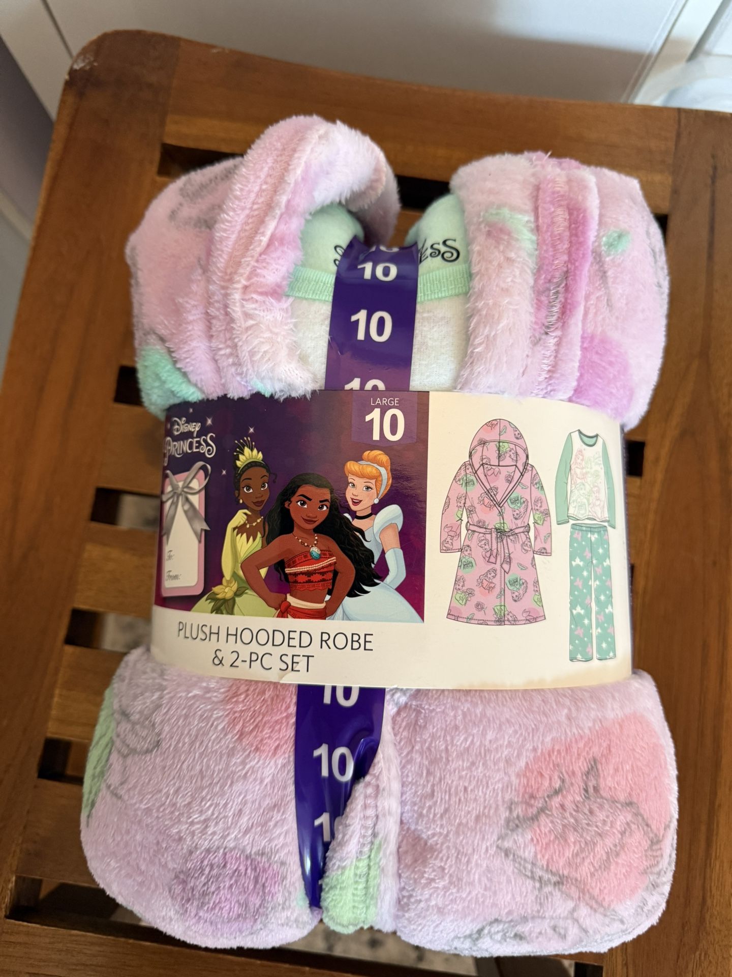 Girls Pajamas And A Robe