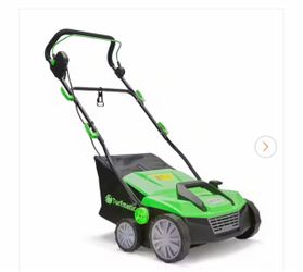 Turfmatic Turfmatic 380 Electric Artificial Grass Lawn Sweeper with Debris Collection Bag, 15" Brush, 1800-Watt