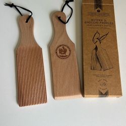 Butter & Gnocchi Paddles ( Also For Cavetelli)