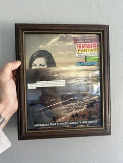Collage Art Framed