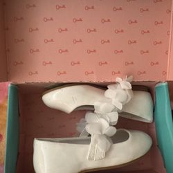 Girls' Blossom Chiffon Patent Floral Flats (Toddler)