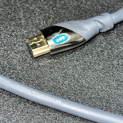 (4) MONSTER 4k Cables - 4 Feet Gold Advanced HDMI Ultra High Speed Cable