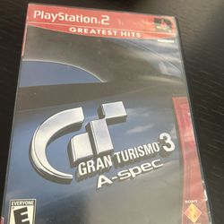 Gran Turismo 3: A-spec w/manual Greatest Hits Edition 