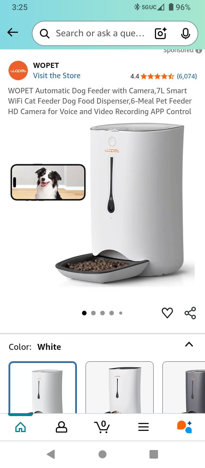 Cat/Dog Pet Feeder $40.00