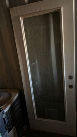 32x 80 glass garden door