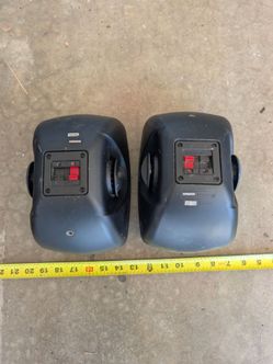 Yamaha NS-AW190 Natural Sound All-weather 2-Way Speakers Pair - Black