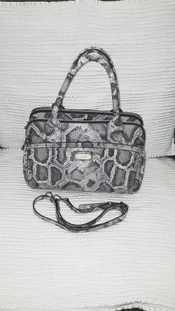 NINE WEST 👜 Snake Leather Inspiration Hand Bag 💕👌🏻
