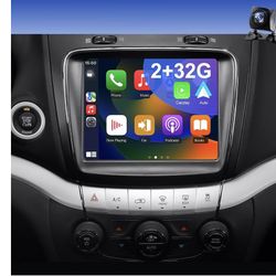 5GWifi Upgrade Car Radio for Dodge Charger 2011-2014, Journey 2011-2020, Chrysler 300 300C 2011-2014, Head Unit Touch Screen Stereo Wireless Carplay A