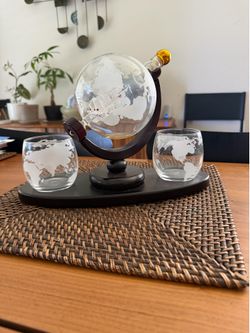 Globe Decanter Set