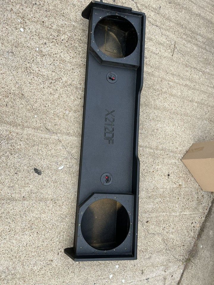 Probox Subwoofer Box For 2 12" Subs Ext Cab Chevy 88-98 Down fire