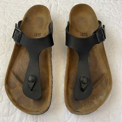 Birkenstock Black Gizeh Sandals