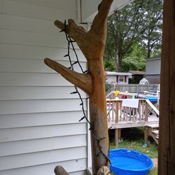 Handmade Wooden Decor/Coat Rack