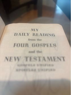 1941 military  new testament