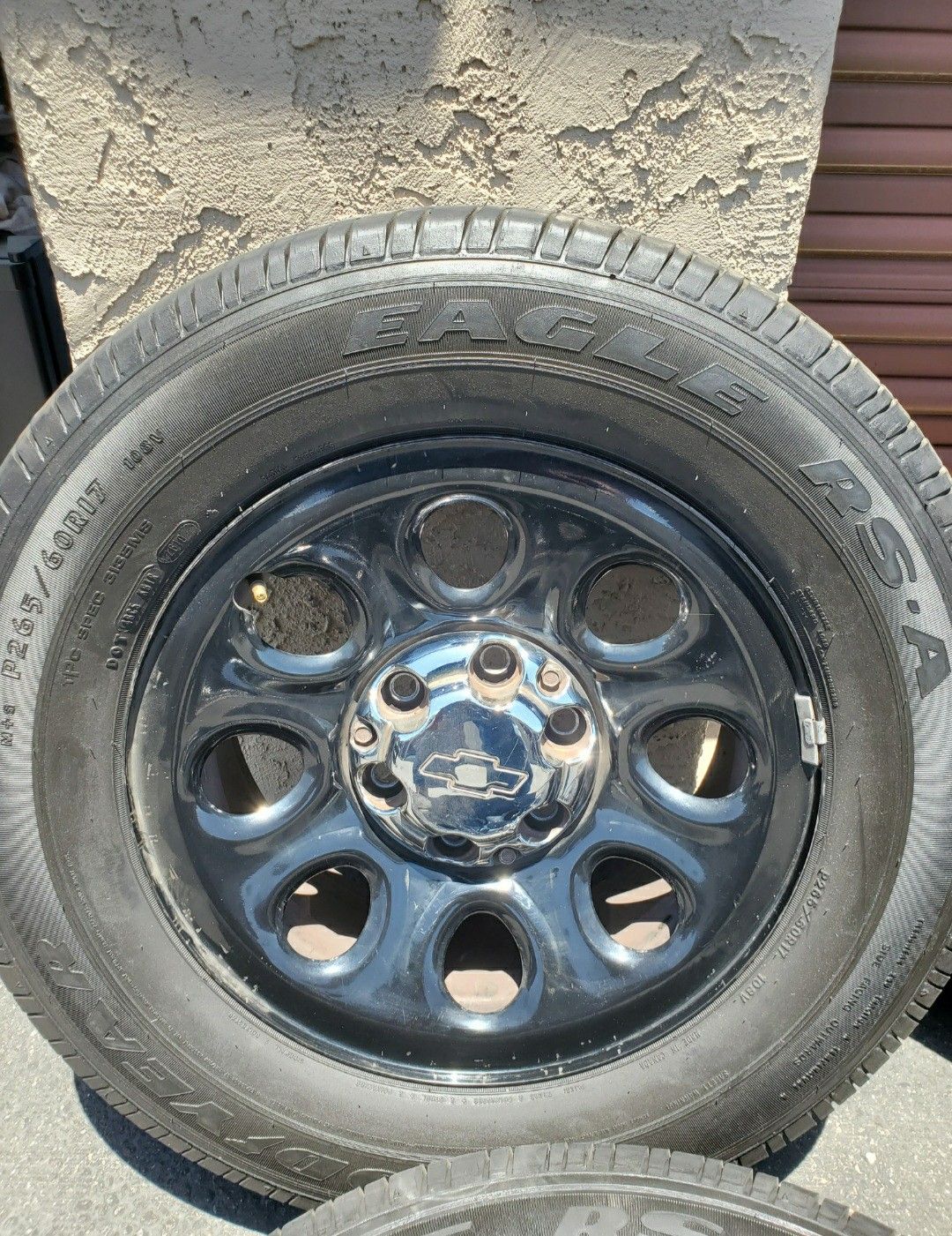 17 rims and tires for 6 lug chevy