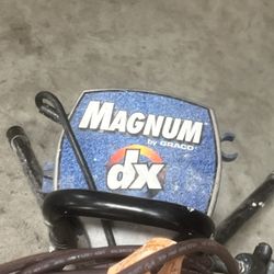 Magnum By Graco DX Airless Paint Sprayer for parts or repairs only. Bought it to paint the house and ended up hire someone. It fires up and sold witho