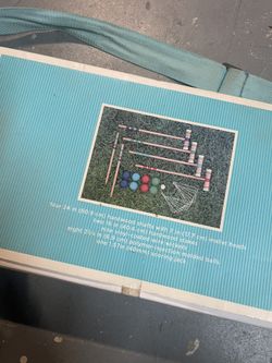 Croquet And Bocce Set