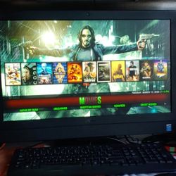 i5 23 Inch Dell All In One. 8Gb , 500Gb HD Super Fast Desktop Windows 10 Pro, Office, Kodi Installed